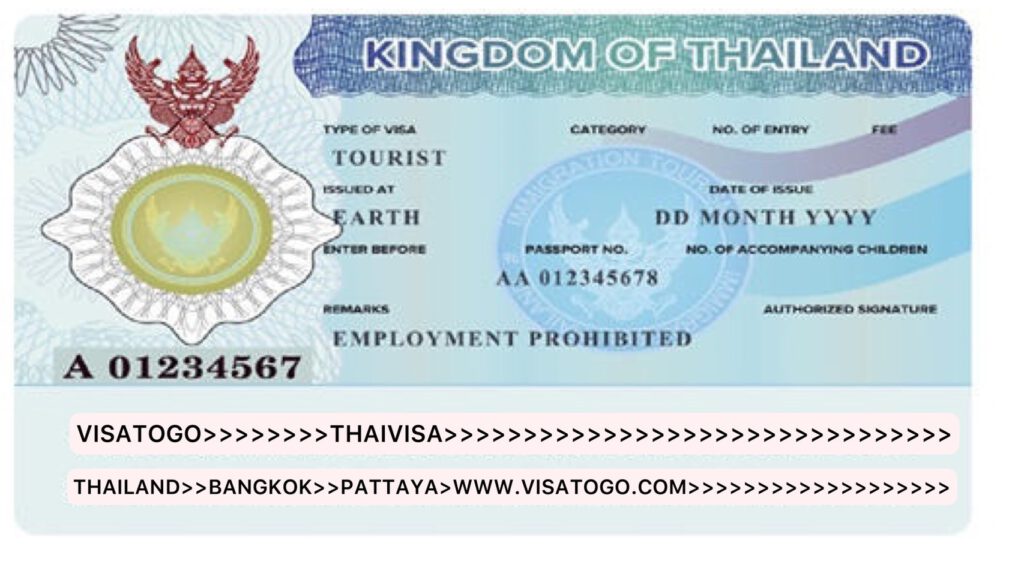 รับทำ Thai Visa วีซ่าสำหรับคนต่างชาติ